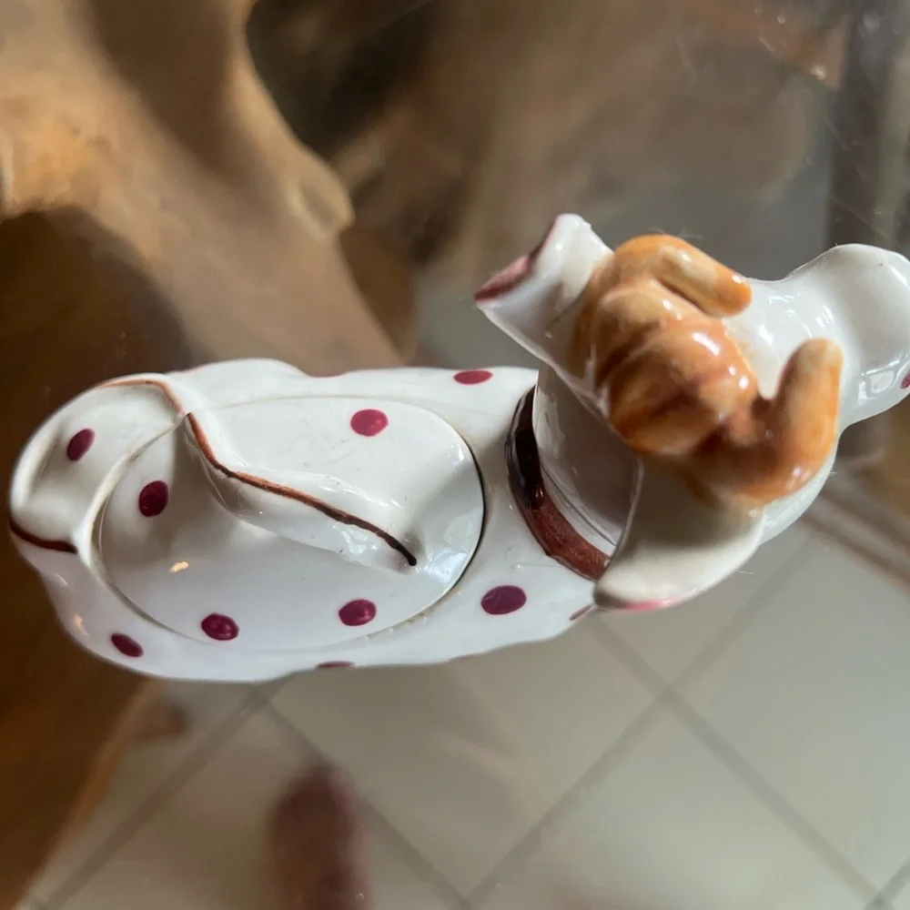 Whimsical Polka Dot Cow Creamer